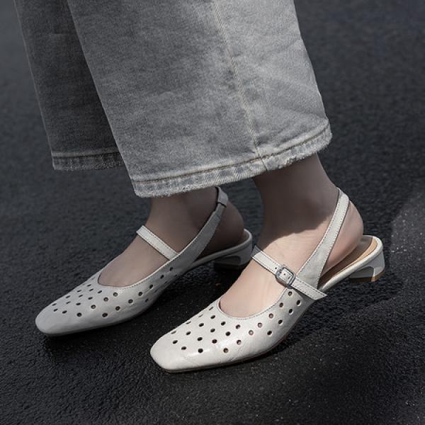 Luxurious Handcrafted Genuine Leather Women's Shoes(Etrj220F658-7)