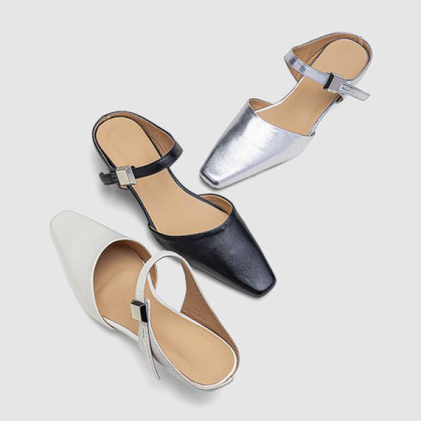 Crafted Luxury: Handcrafted Genuine Leather Woman's Shoes(Etrj220C08)