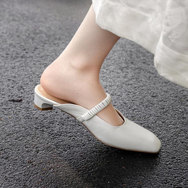 Elegant Handcrafted Genuine Leather Women's Shoes(Etrj220F692-2)