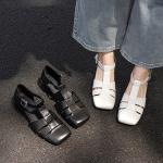 Exquisite Handcrafted Leather Heels: Elegant Luxury Footwear(Etrj220F691-1)