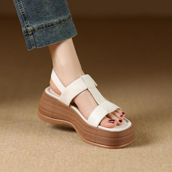 Handcrafted Luxury Leather Women's Shoes - Elegance in Every Stitch(Etrj220F283B-1)