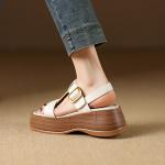 Handcrafted Luxury Leather Women's Shoes - Elegance in Every Stitch(Etrj220F283B-1)