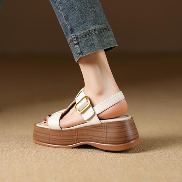 Handcrafted Luxury Leather Women's Shoes - Elegance in Every Stitch(Etrj220F283B-1)