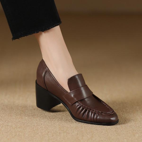 Elegant Handcrafted Leather Shoes - Luxury Quality Artistry(Etrj220A5127)