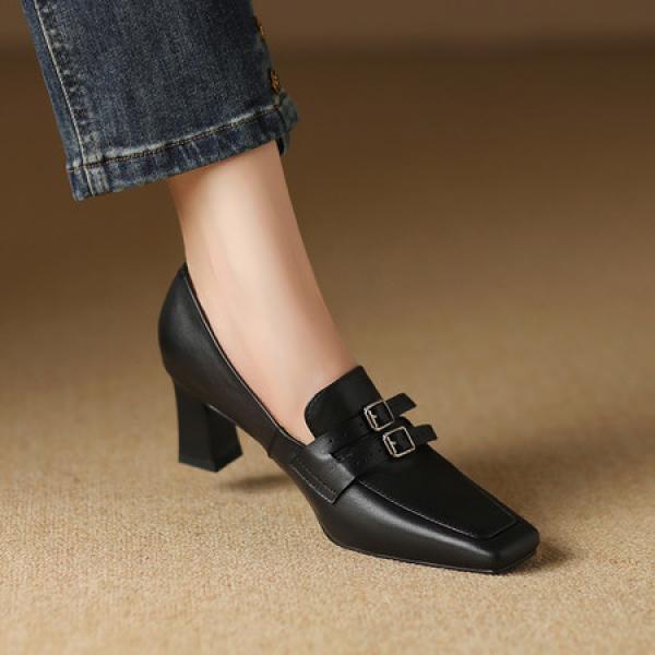 Handcrafted Luxury Leather Women’s Shoes with Exquisite Craftsmanship(Etrj220F673-2)