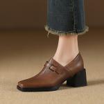 Handcrafted Luxury Leather Women's Shoes - Elegance Redefined(Etrj220A5122)