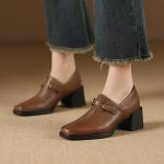 Handcrafted Luxury Leather Women's Shoes - Elegance Redefined(Etrj220A5122)