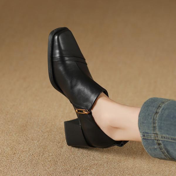 Handcrafted Luxury Genuine Leather Women's Shoes - Elegance Redefined(Etrj220A5126)