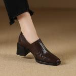 Elegant Handcrafted Leather Women's Shoes - Luxurious Quality Design(Etrj220A5125)