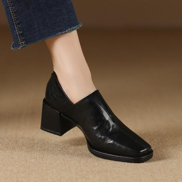 Elegant Handcrafted Leather Women's Shoes - Luxurious Quality Design(Etrj220A5125)