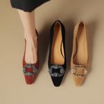 Handcrafted Luxury Leather Women's Shoes: Elegance Redefined(Etx0863TX425)