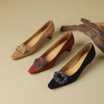 Handcrafted Luxury Leather Women's Shoes: Elegance Redefined(Etx0863TX425)