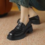 Exquisite Handmade Leather Women's Shoes: Elegance Crafted with Luxury(Etx0863TX426)