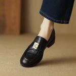 Exquisite Handmade Leather Women's Shoes: Luxury Craftsmanship & Elegance(Etx0863TX434)