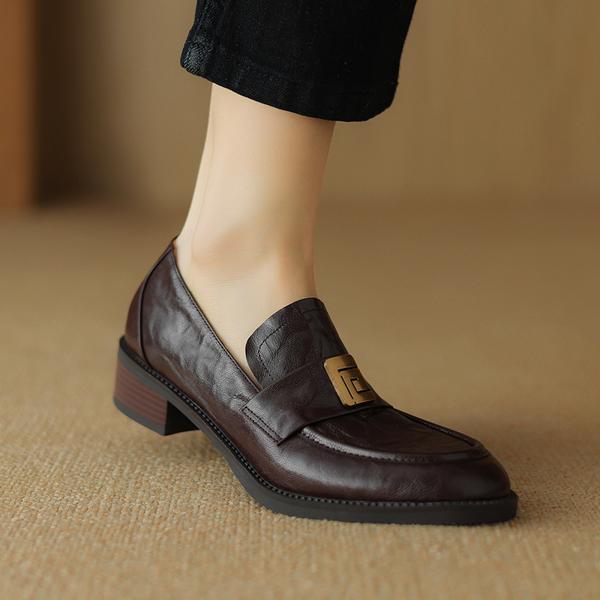 Exquisite Handmade Leather Women's Shoes: Luxury Craftsmanship & Elegance(Etx0863TX434)