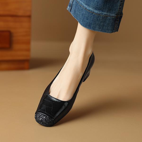 Handcrafted Luxury Leather Women's Shoes - Elegance Redefined(Etx0863TX446)