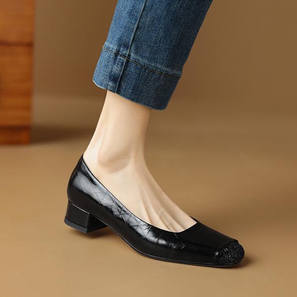 Handcrafted Luxury Leather Women's Shoes - Elegance Redefined(Etx0863TX446)