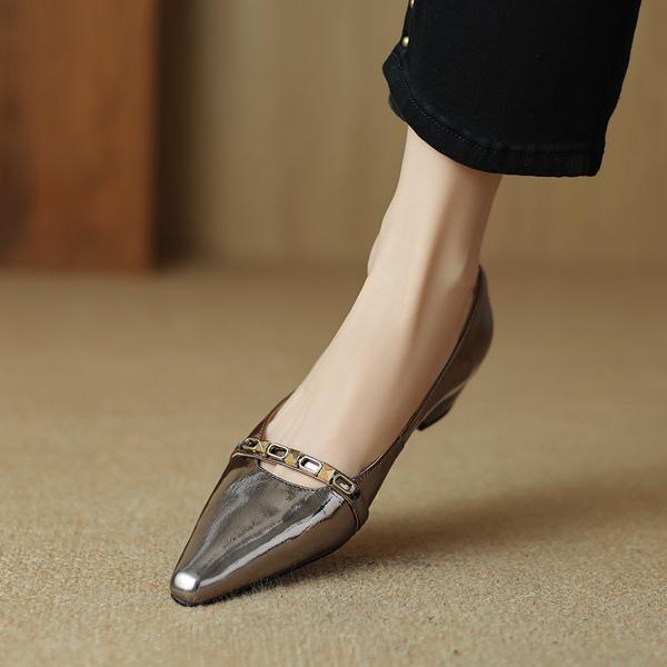 Handcrafted Luxury Leather Women's Shoes: Exquisite Craftsmanship & Timeless Elegance(Etx0863TX456)