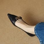 Handcrafted Luxury Genuine Leather Women's Shoes with Elegant Finishing Touches(Etx0863TX462)