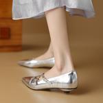 Handcrafted Genuine Leather Women's Shoes: Elegant Luxury with Timeless Craftsmanship(Etx0863TX463)