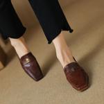 Handcrafted Leather Women's Shoes: Elegant Luxury Quality(Etx0863TX471)