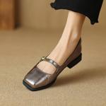 Handcrafted Premium Leather Women's Shoes: Luxurious Elegance in Every Stitch(Etx0863TX476)