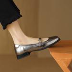 Handcrafted Premium Leather Women's Shoes: Luxurious Elegance in Every Stitch(Etx0863TX476)