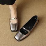 Handcrafted Premium Leather Women's Shoes: Luxurious Elegance in Every Stitch(Etx0863TX476)