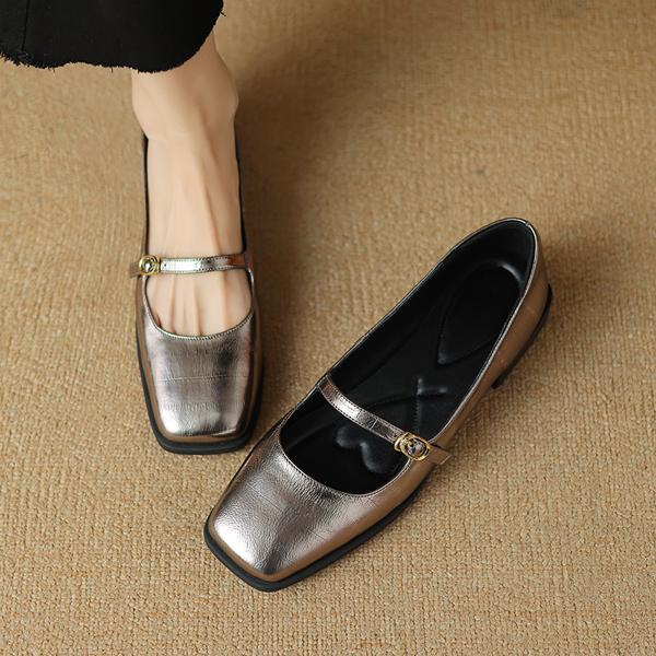 Handcrafted Premium Leather Women's Shoes: Luxurious Elegance in Every Stitch(Etx0863TX476)