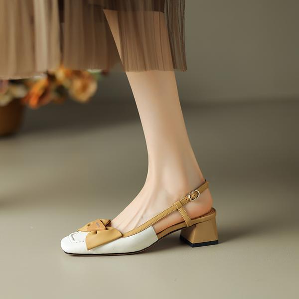 Exquisite Handmade Leather Women's Shoes: Luxury Craftsmanship for Elegance(Etx0863TX390-1)