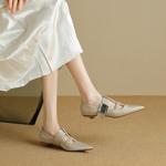 Handcrafted Luxury Leather Women's Shoes: Elegance in Every Stitch(Etx0863TX490)