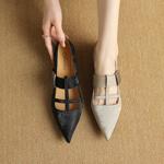 Handcrafted Luxury Leather Women's Shoes: Elegance in Every Stitch(Etx0863TX490)