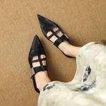 Handcrafted Luxury Leather Women's Shoes: Elegance in Every Stitch(Etx0863TX490)