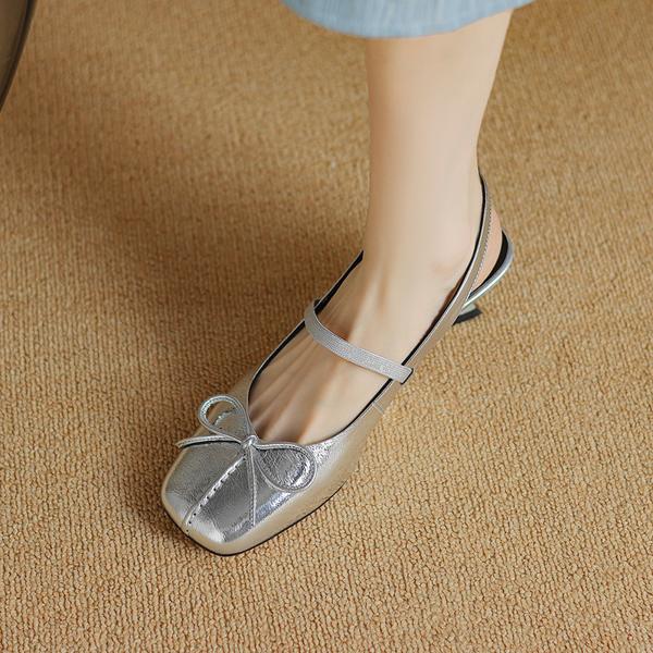 Handcrafted Luxury Leather Women's Shoes for Elegance(Etx0863TX491)