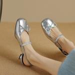 Handcrafted Luxury Leather Women's Shoes for Elegance(Etx0863TX491)