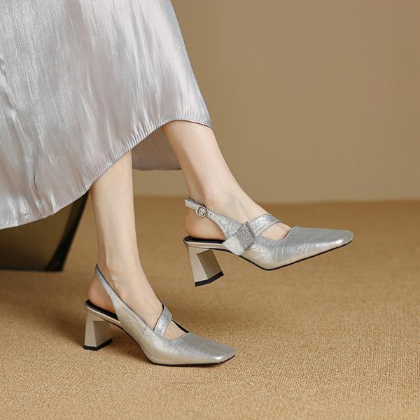Exquisite Handcrafted Leather Women's Shoes: Elegant Luxury for Every Occasion(Etx0863TX498)