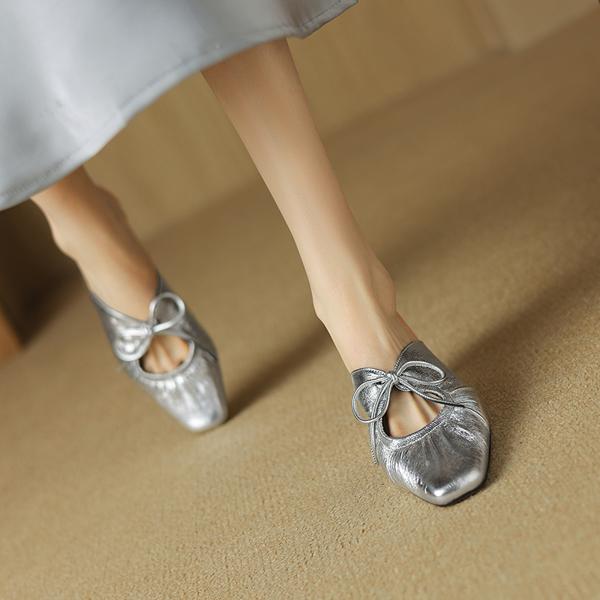 Handcrafted Luxurious Leather Women’s Shoes: Elegance in Every Detail(Etx0863TX505)