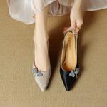 Elegant Handcrafted Genuine Leather Women's Shoes: Timeless Luxury and Artistry(Etx0863TX513)