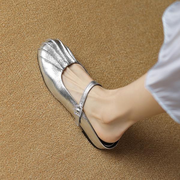 Handcrafted Genuine Leather Women's Shoes - Luxurious Elegance(Etx0863TX515)