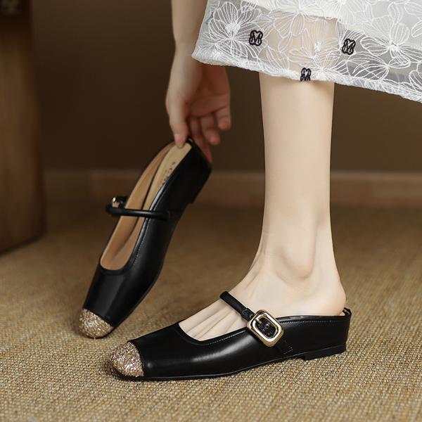 Elegant Handcrafted Leather Women’s Shoes: Luxury Craftsmanship Unleashed(Etx0863TX528)