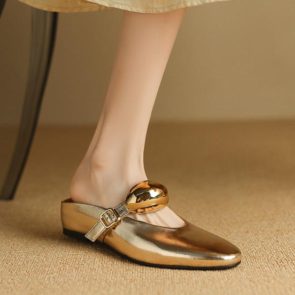 Handcrafted Genuine Leather Women's Shoes: Elegance in Every Stitch(Etx0863TX538)