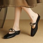 Handcrafted Genuine Leather Women's Shoes: Elegance in Every Stitch(Etx0863TX538)