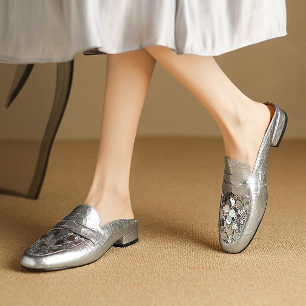 Exquisite Handmade Leather Women's Shoes: Luxury in Every Stitch(Etx0863TX541)