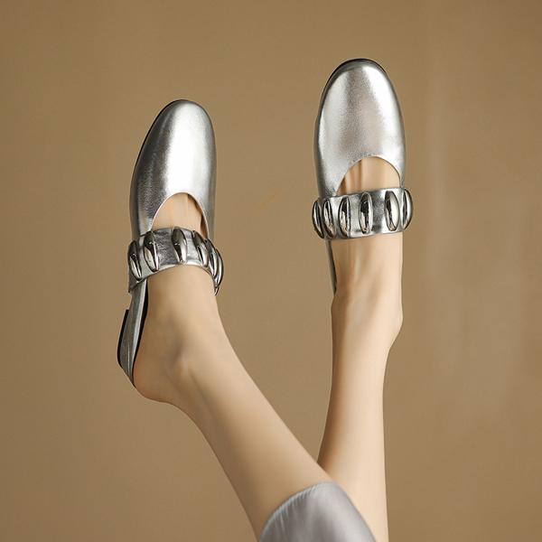 Handcrafted Luxury Leather Shoes for Elegant Women(Etx0863TX544)