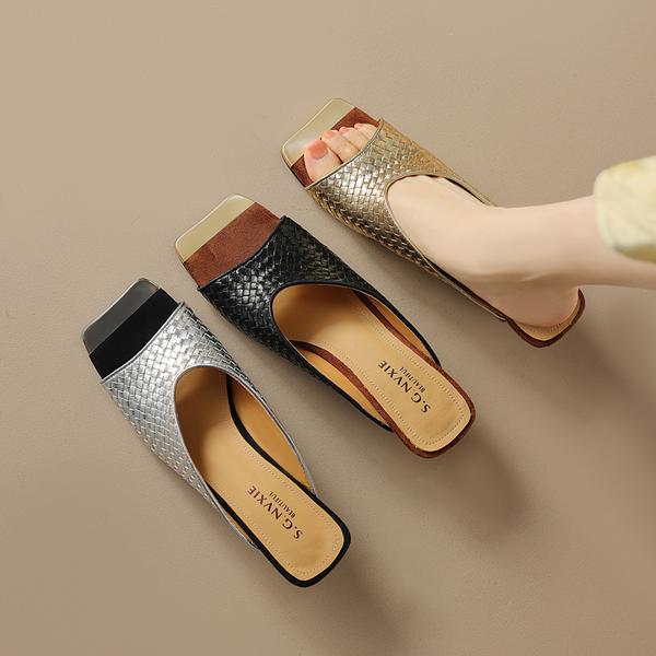 Handcrafted Luxury Leather Women's Shoes: Elegance in Every Detail(Etx0863TX554)