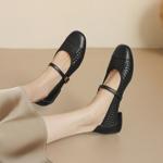 Handcrafted Luxury Leather Women's Shoes: Exquisite Quality & Elegance(Etx0863TX560)