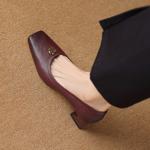 Handcrafted Genuine Leather Women's Shoes - Elegant Luxury Craftsmanship(Etx0863TX562)