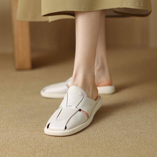 Exquisite Handmade Leather Women's Shoes, Luxurious Elegance(Etx0863TX477-2)