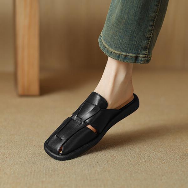 Exquisite Handmade Leather Women's Shoes, Luxurious Elegance(Etx0863TX477-2)