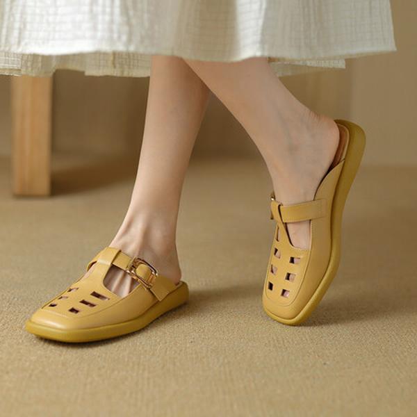 Exquisite Handmade Leather Women's Shoes: Elegance and Luxury Redefined(Etx0863TX479-2)